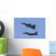 Pair F-15c Eagle Aircraft Wall Decal