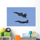 Pair F-15c Eagle Aircraft Wall Decal