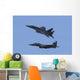 Pair F-15c Eagle Aircraft Wall Decal