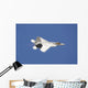F-22 Raptor Flight over Wall Decal