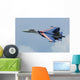 Sukhoi Su-27 Flanker Russian Wall Decal Design 5