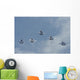 Sukhoi Su-27 Flanker Aircraft Wall Decal Design 2