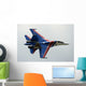 Sukhoi Su-27 Flanker Russian Wall Decal Design 4
