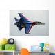 Sukhoi Su-27 Flanker Russian Wall Decal Design 4