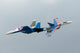 Two Sukhoi Su-27 Flanker Wall Decal Design 2