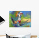 Kid Golf Wall Mural