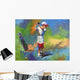 Kid Golf Wall Mural
