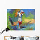 Kid Golf Wall Mural
