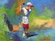 Kid Golf Wall Mural