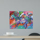 Horse Race Wall Mural