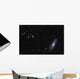Spiral Galaxy Messier 106 Wall Decal