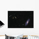 Spiral Galaxy Messier 106 Wall Decal