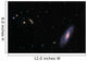 Spiral Galaxy Messier 106 Wall Decal