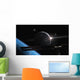 Illustration Astronaut Orbit over Wall Decal