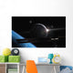 Illustration Astronaut Orbit over Wall Decal