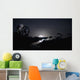 Telescope Pointed out to Wall Decal