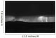 Lightning Storm over Northern Wall Decal Design 1