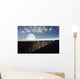 Full Moon Rising above Wall Decal