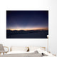 Sunset Landscape Depicting Crepuscular Wall Decal