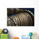 Close-up Rocket Engine Wall Decal