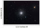 Messier 3 Globular Cluster Wall Decal Design 1