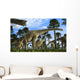 Giraffatitan Brancai Dinosaurs Grazing Wall Decal