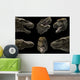 Head Detail Tyrannosaurus Rex Wall Decal