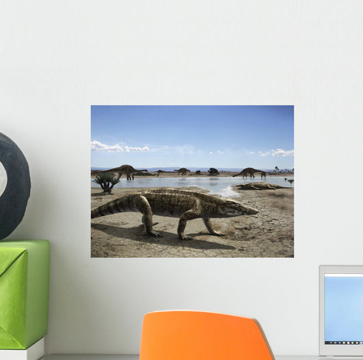 Uberabasuchus Terrificus Arid Climate Wall Decal