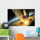 Giant Asteroid Collides with Wall Decal