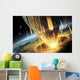 Giant Asteroid Collides with Wall Decal