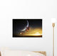 Apocalyptic Scene Showing Gravity Wall Decal