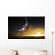 Apocalyptic Scene Showing Gravity Wall Decal