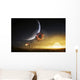 Apocalyptic Scene Showing Gravity Wall Decal