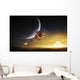 Apocalyptic Scene Showing Gravity Wall Decal