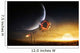 Apocalyptic Scene Showing Gravity Wall Decal