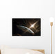 Mining Colony Asteroid Wall Decal