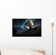 Aurora Borealis Imaginative Earth-like Wall Decal
