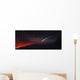 Volcanic Eruption within City Wall Decal