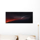 Volcanic Eruption within City Wall Decal