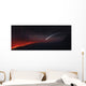 Volcanic Eruption within City Wall Decal