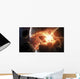 Apocalyptic Space Scene with Wall Decal Design 2