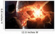 Apocalyptic Space Scene with Wall Decal Design 2