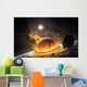Apocalyptic Space Scene with Wall Decal Design 1