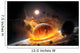 Apocalyptic Space Scene with Wall Decal Design 1
