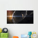 Space Shuttle Flying over Wall Decal