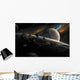 Dynamic Space Scene with Wall Decal