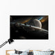 Dynamic Space Scene with Wall Decal