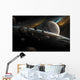 Dynamic Space Scene with Wall Decal