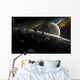 Dynamic Space Scene with Wall Decal
