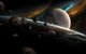 Dynamic Space Scene with Wall Decal
